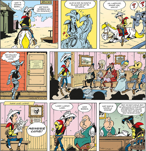 Een cowboy onder druk | De avonturen van Lucky Luke | Striparchief