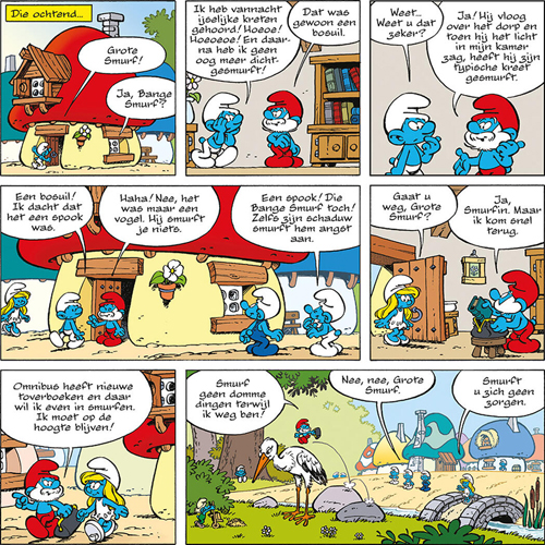 De tovermantel | De Smurfen | Striparchief